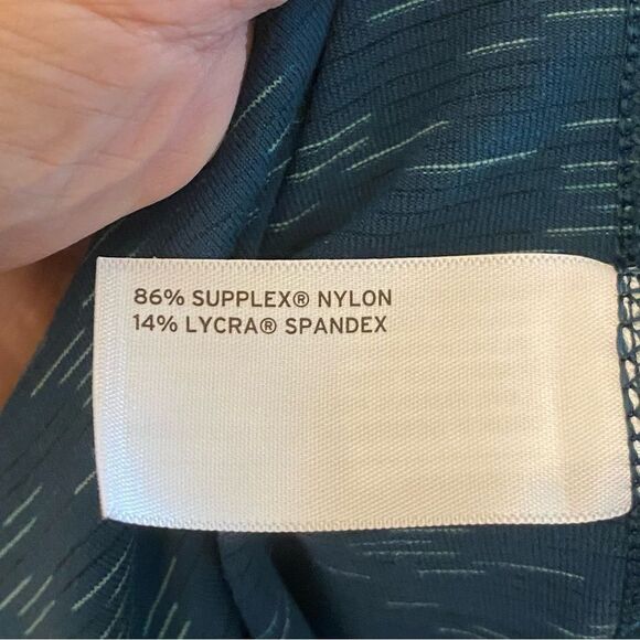 Duluth Trading Co Women teal Green Classic NoGa leggings regular L - Picture 10 of 11